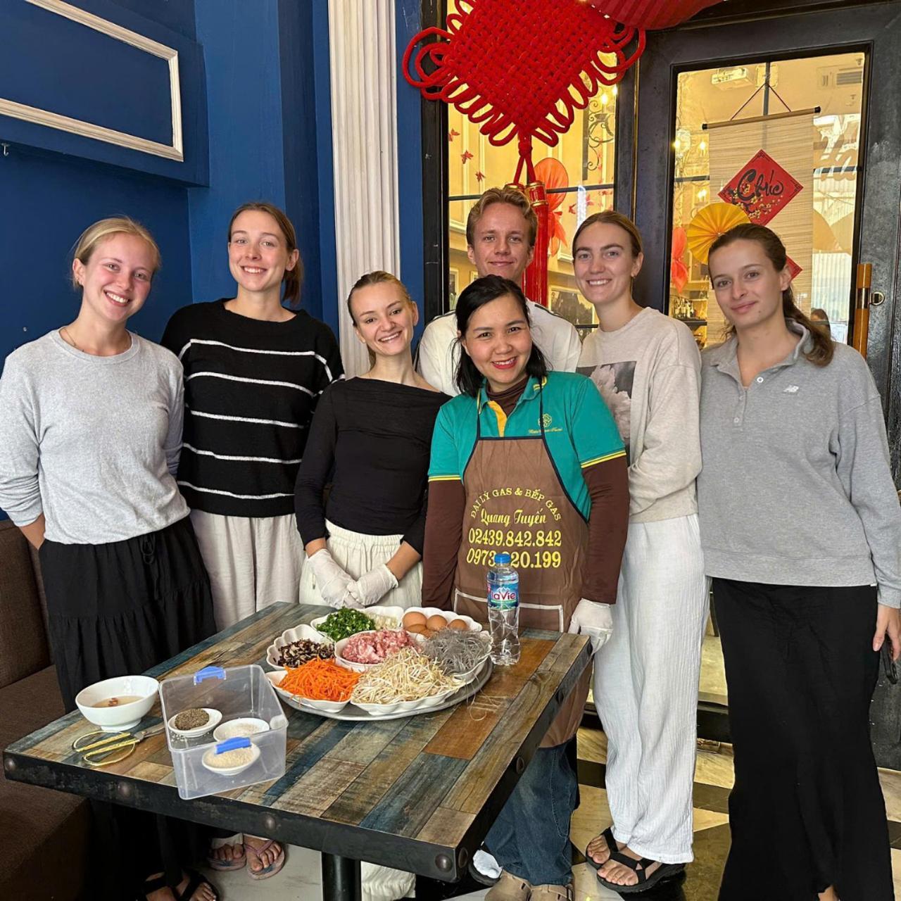Little Charm Hanoi Hostel - Homestay Esterno foto